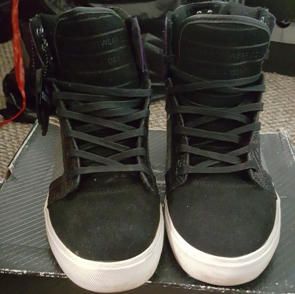 Supra skytop skate shoes size 8